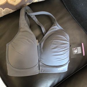 VSX sport zip up sports bra